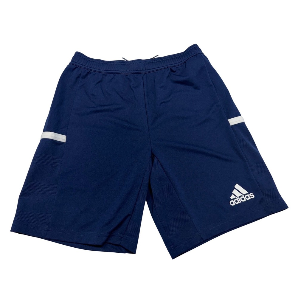 Adidas Boys Aeroready T19 Training Shorts Navy Blue Size L 13-14Y DY8872
